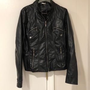 J2 Faux Leather Jacket XL